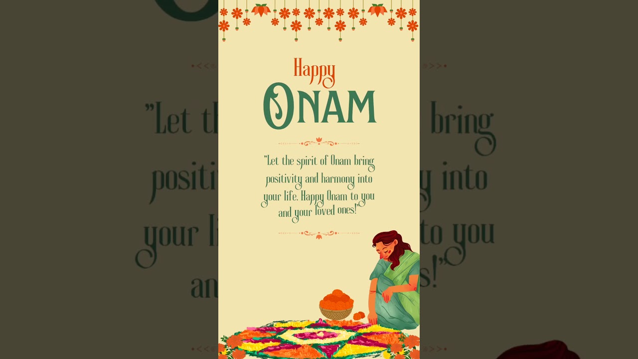 Happy Onam Wishes 