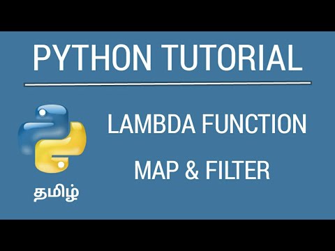 Python Lambda Expression | map, filter function | Tamil | iCoding - YouTube