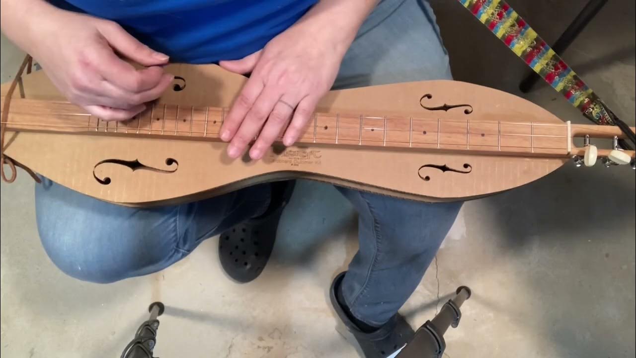 Chromatic Mountain Dulcimer Lesson Cardboard Kit mountaindulcimer