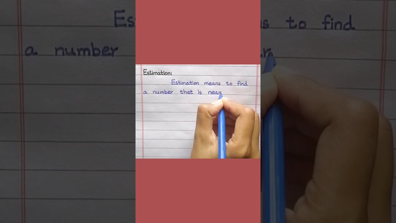 Define Estimation Shorts
