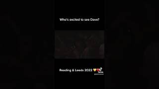 DAVE HEADLINING R&L 2022 🤯 🔥  #music #festival #readingfestival #leedsfestival #dave #santandave