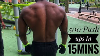 500 push ups in 15mins Beastmode screenshot 5
