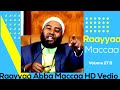 Ustaaz Raayyaa Abbaa Maccaa Afaan Oromo 