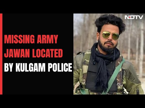 Missing Kashmir Soldier Found, Cops Say He'll Be Interrogated