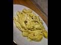 Creamy Chicken Tagliatelle Pasta Homemade Food Recipe #food #shorts #pasta