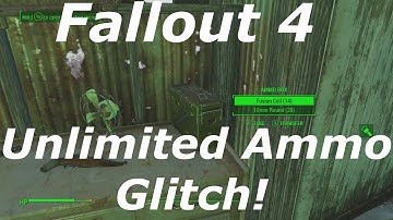 Fallout 4 Unlimited Ammo Glitch / Exploit! How to Get Infinite Ammo! (Fallout 4 Glitches)