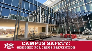 Campus safety through architecture, landscape architecture and urban design