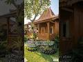 Rekomendasi untuk villa dan penginapan 🌿✨ #rumahkayu #joglo #villa #shortsviral