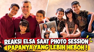 REAKSI ELSA DI AJAK PHOTO SESIÓN ( BAPAKNYA YANG HEBOH ) 
