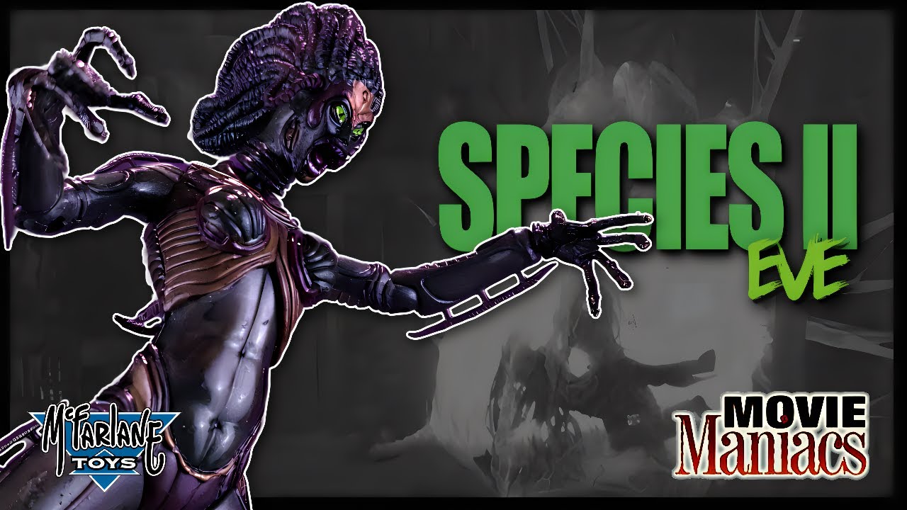 McFarlane Toys Movie Maniacs Species 2 Eve Figure ‪@TheReviewSpot