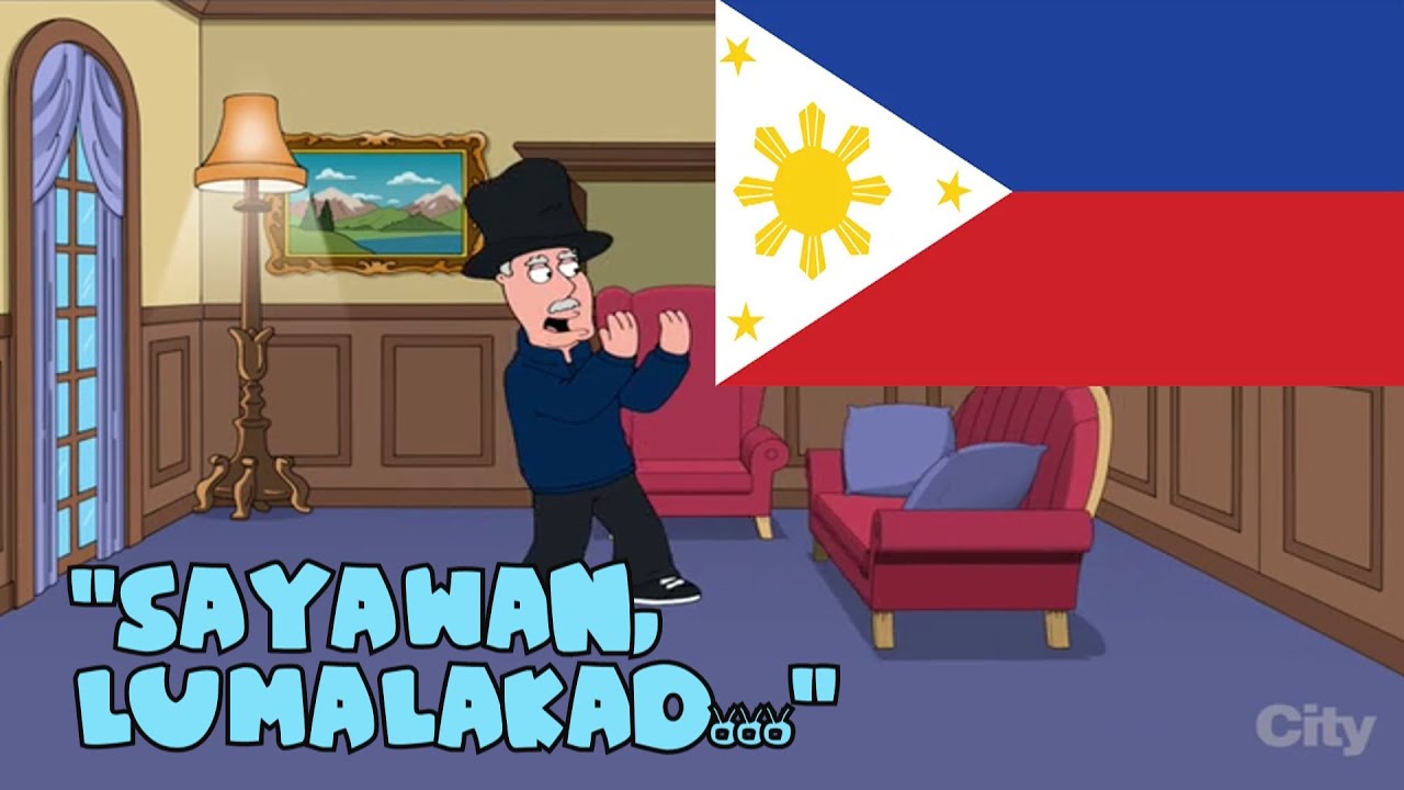 dancing walking rearranging furniture but Filipino YouTube