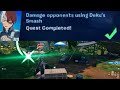 Damage opponents using Deku&#39;s Smash Fortnite