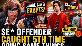 Repeat Offender Caught Again — Judge Boyd Delivers Maximum Sentence