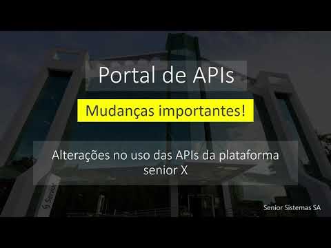 Portal de APIs - Comunicado Importante!
