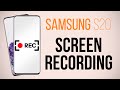 Samsung 20 Screen recording - How to record the screen on Galaxy S20, S20+ Galaxy S20 Ultra.