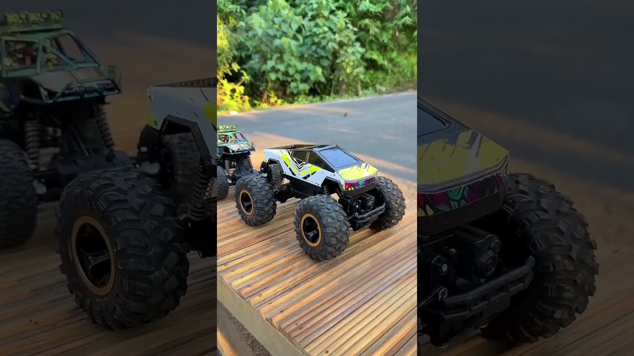 4 Ta RC Cars. Long Jump Test! 😱