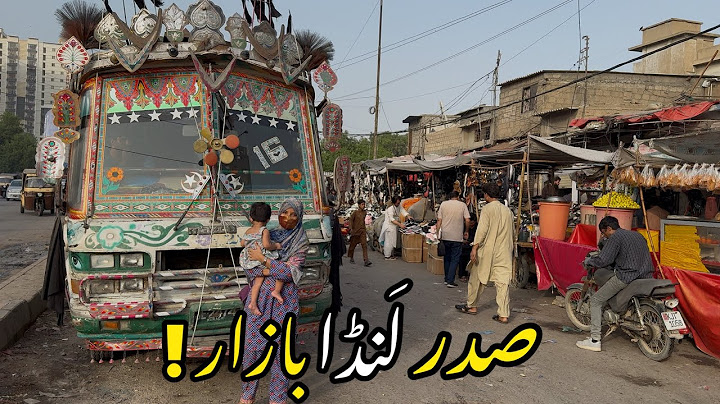 Karachi ka landa bazar 🏬👕 | Saddar Landa Bazar Karachi | Chor Bazar in Pakistan