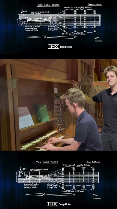 THX Deep Note Pipe Organ | YouTube #shorts