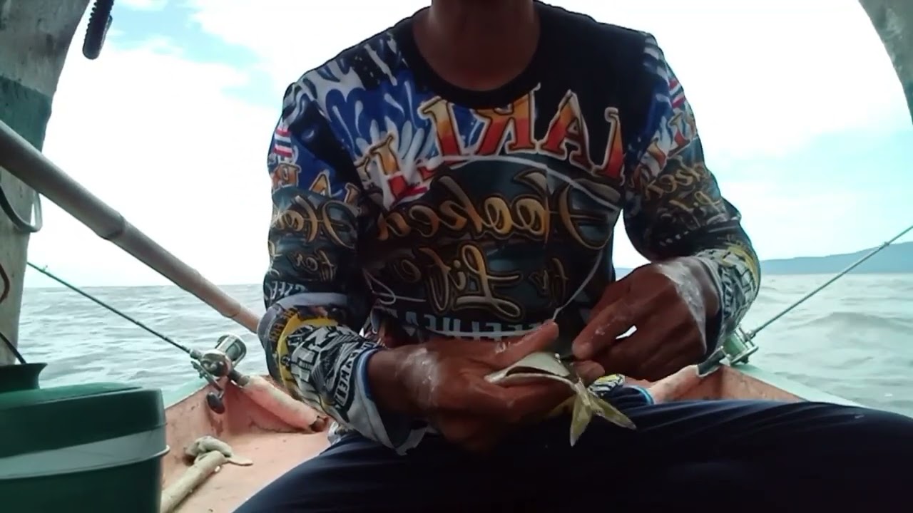 วิธีทำเหยื่อลากปลาด้วยปลาทูตาย(ปลาทูซิ่ง)สูตรไต๋วัน