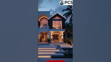 Luxury Villa Elevation  –  Realistic 3D Render in Lumion #short