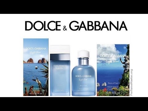 dolce & gabbana light blue beauty of capri