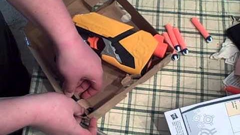 Nerf Dart Tag Sharp Shot Unboxing/Review