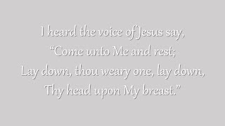 I Heard the Voice of Jesus Say (Westminster Chapel, 1962)