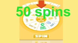 Loot from 50 Spins in Virtual Beggar screenshot 2