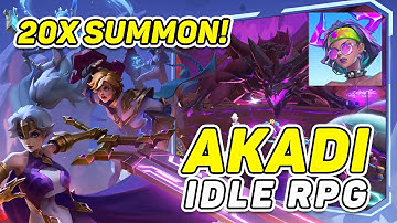 Extreme Graphics and Gameplay | Akadi Idle RPG