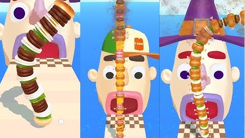 Sandwich Runner Walkthrough All Gameplay Android and IOS level Max #gaming #sandwichrunner