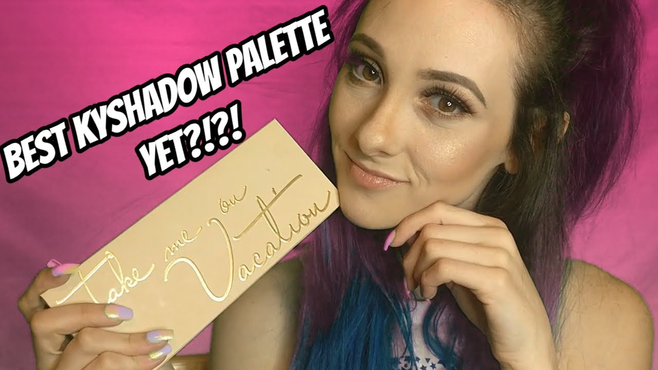 KYLIE COSMETICS TAKE ME ON VACATION KYSHADOW PALETTE Review