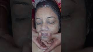 banana facial cream massage #shortvideo #skincare #trending #ytshorts #viralvideo #viralshort