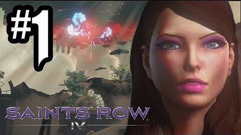 Saints Row 4 Gameplay Walkthrough - Part 1 - Intro & ALIENS!! (Xbox 360/PS3/PC HD) SR4 Gameplay