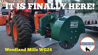 036 — Woodland Mills WG24 Stump Grinder | Unboxing & Setup | Kubota LX2610