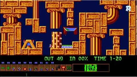 Lemmings Custom - Inside the Pyramid