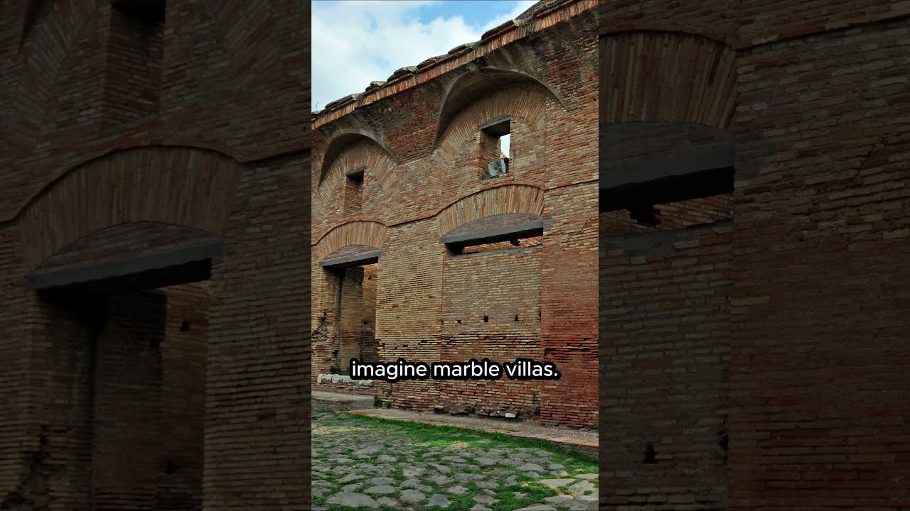 Ancient Romans Lived in Apartment Buildings