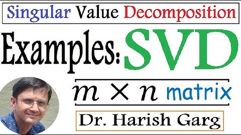 Examples of SVD for Rectangular Matrix