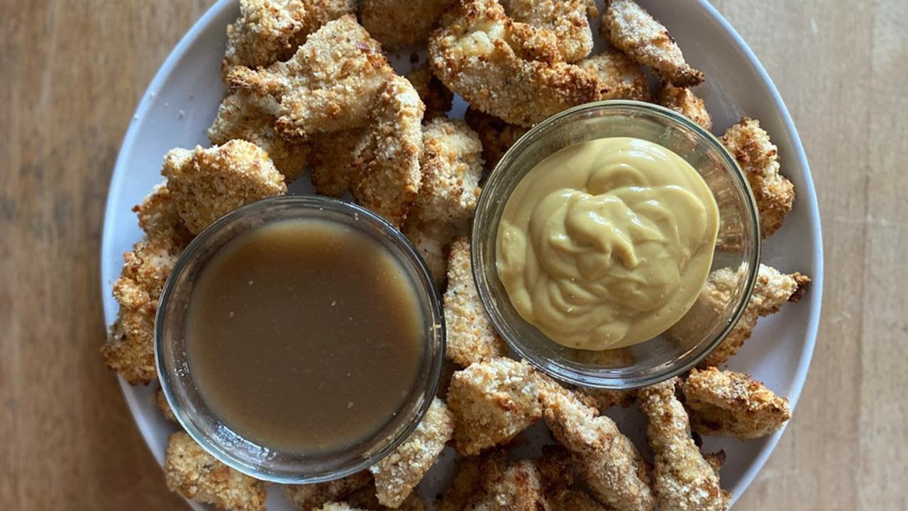 How To Make Air Fryer Stuffing-Coated Chicken Nuggets | Pantry Clean-Out Recipe | Rachael Ray Show