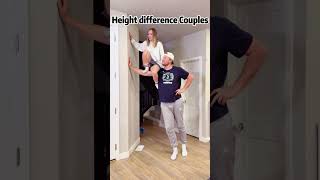 Couples with a height difference #foryou #funny #love