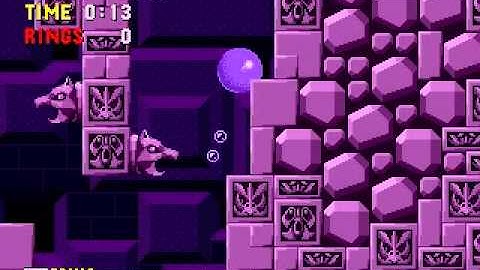 Sonic The Hedgehog (Genesis) - "Lowest Score" Run [TAS] - Scrap Brain Zone Act 3