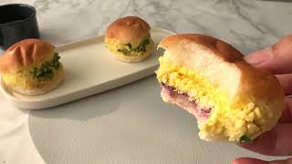 Egg (mayo) sandwich recipe, fluffy egg sandwich