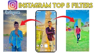 Top 5 Best Instagram Filters for selfie Reels like Iphone | Best Instagram Filters | Selfie Camera screenshot 5