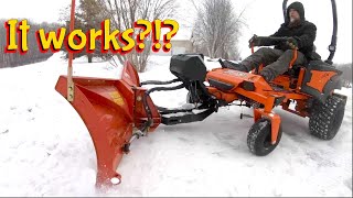 Redneck Mow Plow