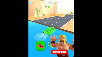 Shape-shifting Funny Race All Levels Gameplay Walkthrough Master Level #643 BeamNG.drive #Shorts