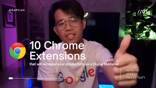 10 Chrome Extensions that will increase your productivity as a digital marketer