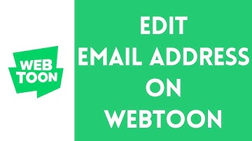 How to Edit Your Email Address on WEBTOON (2024) | Change Webtoon Email