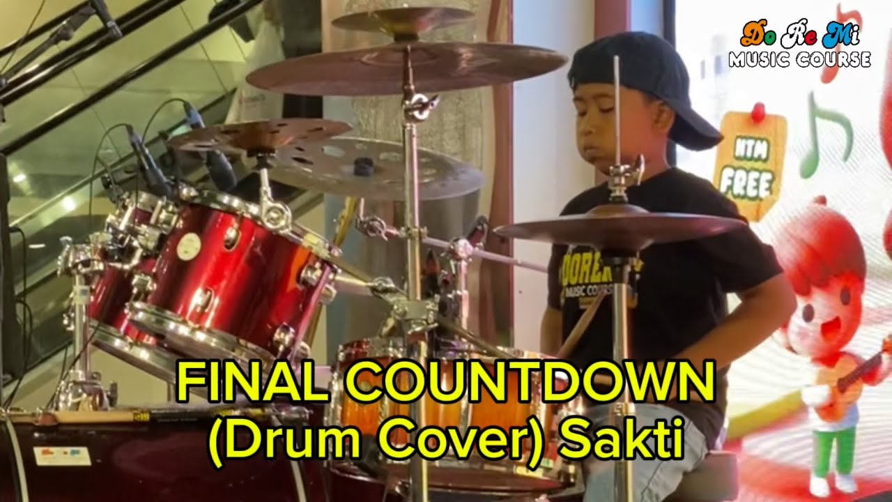 FINAL COUNTDOWN - Europe (Drum Cover) Sakti