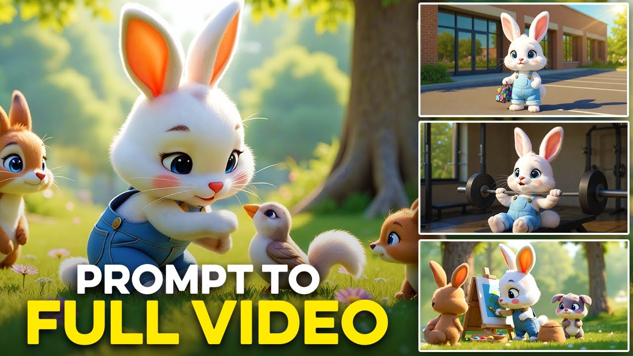 Create AI Animation Stories with NEW One Prompt AI Video Generator!