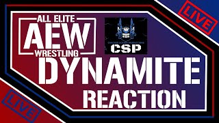AEW Dynamite Live Reactions The Learning Tree Chris Jericho Debuts The TV Time