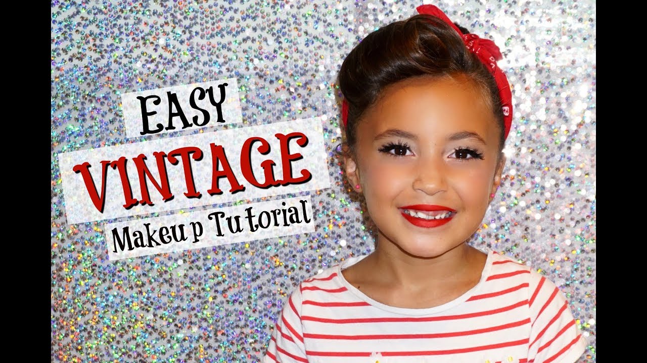 EASY Vintage Makeup Tutorial YouTube EASY Vintage Makeup Tutorial YouTube
